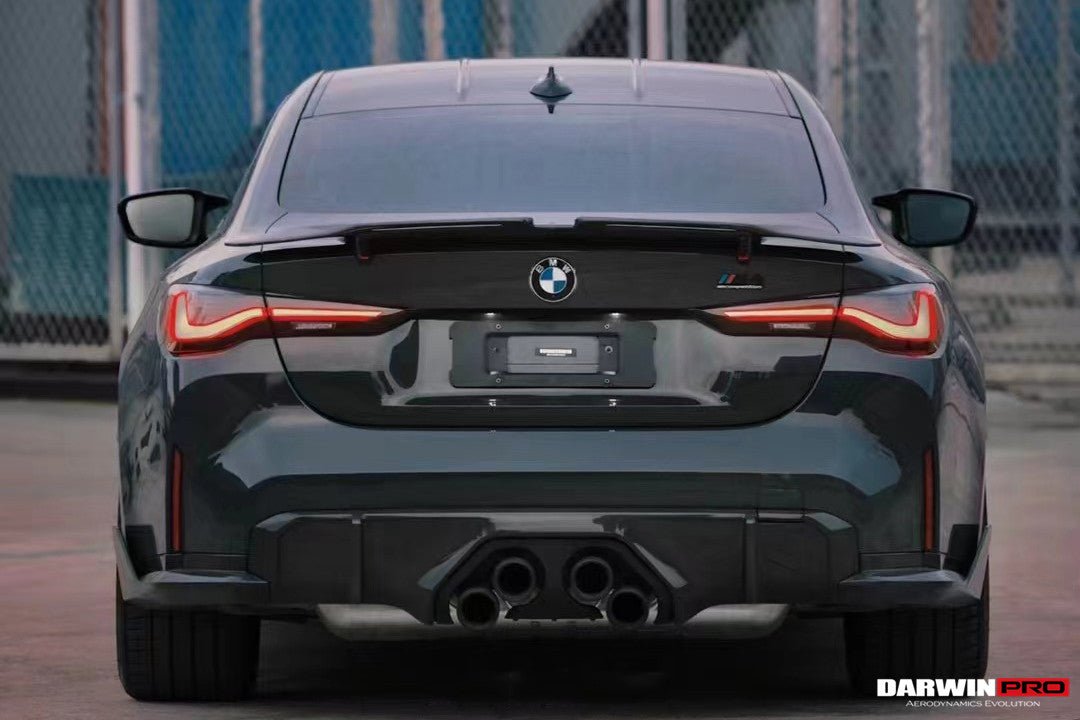 2021-2025 BMW M4 G82/4 Series G22 BKSS Style Carbon Fiber Trunk Spoiler